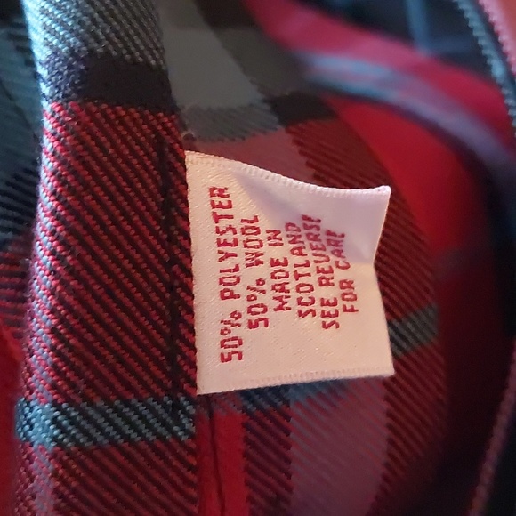 Scottish House Red Blue Tartan Kilt Sz S - Picture 8 of 8